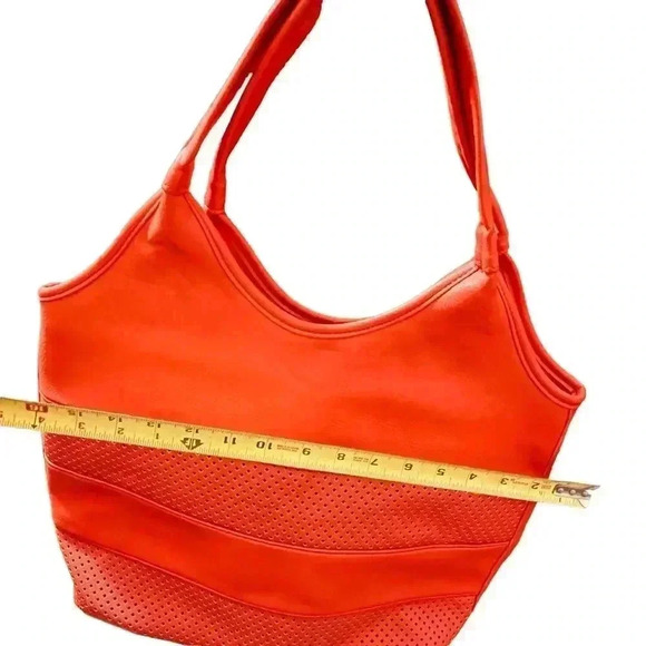 Beautiful Vibrant Tangerine Tote. - Picture 10 of 16